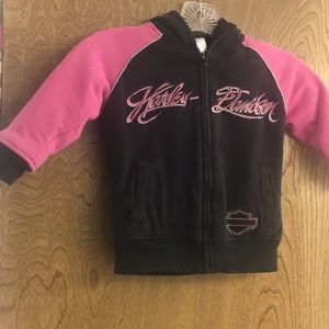 Harley Davidson Little Girls hoodie